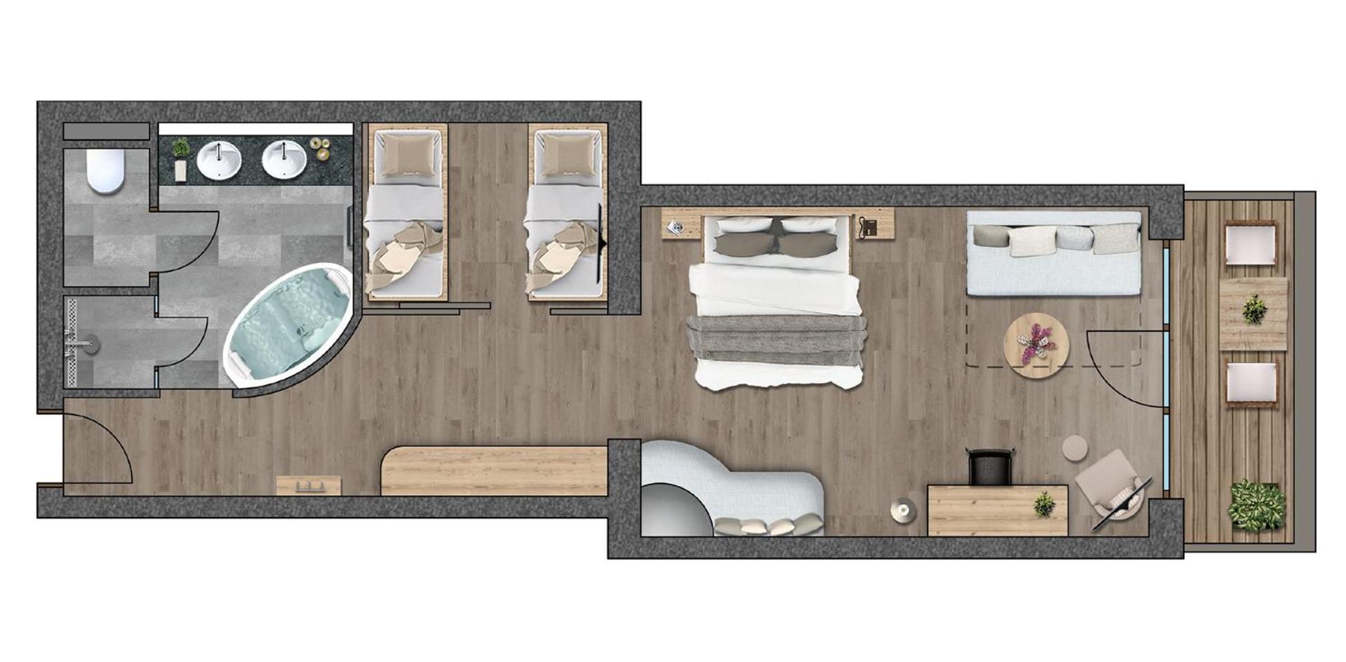 Der Unterschwarzachhof Hotel Saalbach-Hinterglemm Room photo